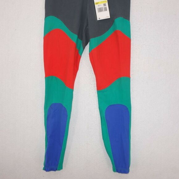 NEW Nike NRG MII Made In Italy 7/8 Leggings Women's Small Gray Green Blue Orange - Picture 2 of 9